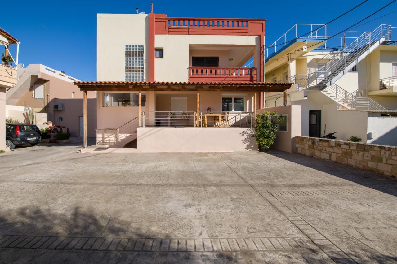 Manolia Dream Apartment 30M To The Beach Агия-Марина Экстерьер фото